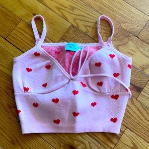 Princess polly crop sweater top